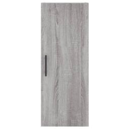 Berkfield Home Highboard Grey Sonoma 34.5x34x180 cm Engineered Wood - thumbnail 6