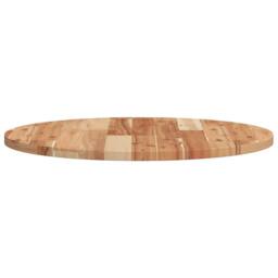 Berkfield Home Table Top Round √ò60x2 cm Solid Wood Acacia in Brown - Size: 60x2 cm - thumbnail 6