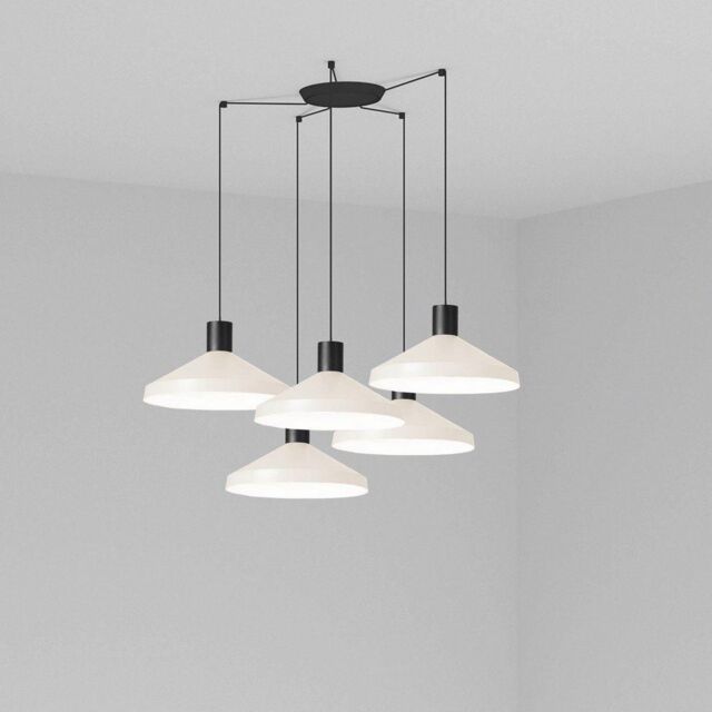 Netlighting Kombo Cluster Pendant Ceiling Light Beige E27