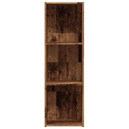Berkfield Home Book Cabinet Old Wood 36x30x114 cm Engineered Wood in Brown - Size: 36 x 30 x 114 cm - thumbnail 5
