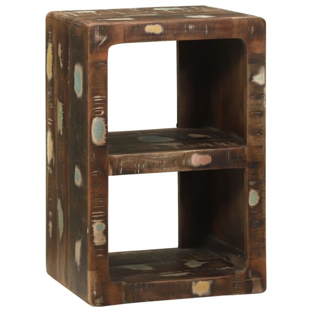 Berkfield Home Media Storage Cabinet Reclaimed Wood Multicolour Solid Reclaimed Wood in Brown - image 1