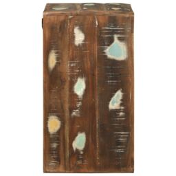 Berkfield Home Media Storage Cabinet Reclaimed Wood Multicolour Solid Reclaimed Wood in Brown - thumbnail 4
