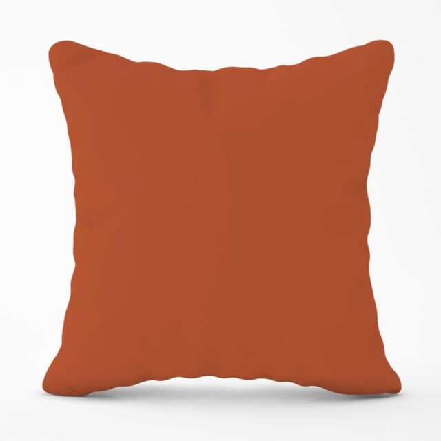 Warren Reed - Designer Rusty Orange Outdoor Cushion - Size: 45 cm x 45 cm - image 1