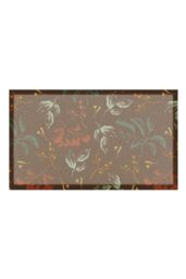 Artsy Mats Sketch Autumn Leaves Indoor Outdoor Doormat (70 x 40cm) in Red - Size: 40 cm x 70 cm - thumbnail 3