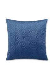 Catherine Lansfield 'Art Deco Pearl' Cushion in Navy - Size: 45 cm x 45 cm - thumbnail 2