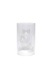 KDMD Glass Cylinder Vase with 3 Cups 20cm in Clear - thumbnail 5
