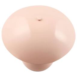 Wyld and Coco Pastel Pink Mushroom Table Lamp - Iron Base 30 cm - thumbnail 4