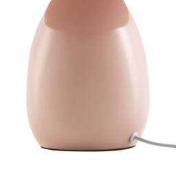 Wyld and Coco Pastel Pink Mushroom Table Lamp - Iron Base 30 cm - thumbnail 7