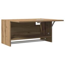 Berkfield Home Wardrobe Artisan Oak 70x32.5x35 cm Engineered Wood in Brown - thumbnail 7