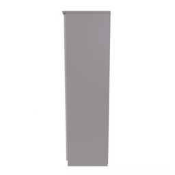 Ready Assembled 2 U Holborn 2 Door 2 Drawer Wardrobe (Ready Assembled) in Taupe - Size: Large - thumbnail 5