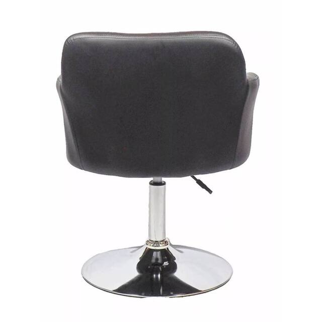 Nordara Black Salon Chair-Padded Leather Style Barber Beauty Hairdresser - image 1