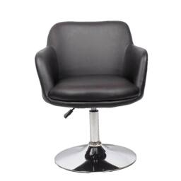 Nordara Black Salon Chair-Padded Leather Style Barber Beauty Hairdresser - thumbnail 5