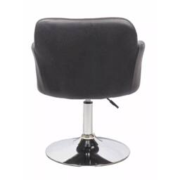 Nordara Black Salon Chair-Padded Leather Style Barber Beauty Hairdresser