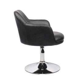 Nordara Black Salon Chair-Padded Leather Style Barber Beauty Hairdresser - thumbnail 4