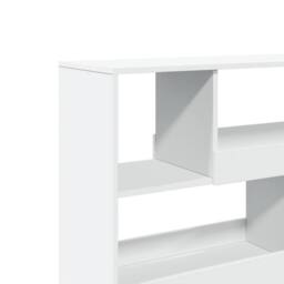 Berkfield Home Room Divider White 100x33x94.5 cm Engineered Wood - thumbnail 7