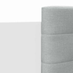 Berkfield Home Durable Bed Frame with LED without Mattress White 75x190 cm Small - Size: Small Single - thumbnail 9
