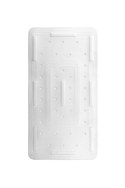 Showerdrape Comfy White 360 x 700mm Anti-slip Bath Mat - image 1