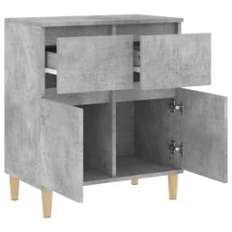 Berkfield Home Sideboard Concrete Grey 60x35x70 cm Engineered Wood - Size: 60 x 35 x 70 cm - thumbnail 6