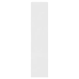 Berkfield Home Shoe Cabinet High Gloss White 63x24x103 cm Engineered Wood - Size: 63 x 24 x 103 cm - thumbnail 5