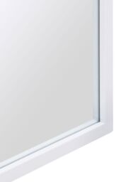 "MirrorOutlet White Framed Arched Garden Wall Mirror 71"" X 24"" (180CM X 60CM) - Size: 1 Pack" - thumbnail 4