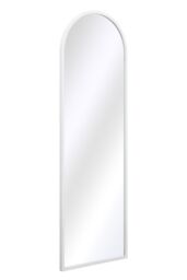 "MirrorOutlet White Framed Arched Garden Wall Mirror 71"" X 24"" (180CM X 60CM) - Size: 1 Pack" - thumbnail 6