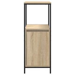 Berkfield Home Bathroom Cabinet with Shelves Sonoma Oak 36x35x95 cm in Brown - Size: 36 x 35 x 95 cm - thumbnail 6