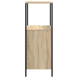 Berkfield Home Bathroom Cabinet with Shelves Sonoma Oak 36x35x95 cm in Brown - Size: 36 x 35 x 95 cm - thumbnail 7