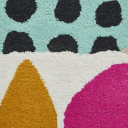 The Rug Shop UK Multi Luxurious Modern Easy to clean Machine Made Abstract Rug - Size: 150 cm x 230 cm - thumbnail 2