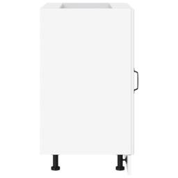 Berkfield Home Sink Base Cabinet White Engineered Wood - thumbnail 6