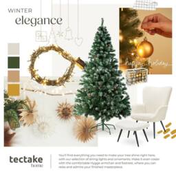 tectake Christmas Tree 180 Cm - Green - thumbnail 8