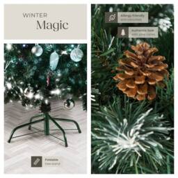 tectake Christmas Tree 180 Cm - Green - thumbnail 5