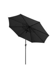 H&O Direct Outdoor 3m Traditional Garden Parasol（Base not included） in Black - thumbnail 3