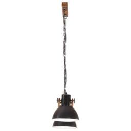 Berkfield Home Industrial Hanging Lamp 25 W Black 109 cm E27 - thumbnail 5