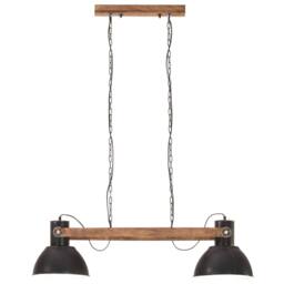 Berkfield Home Industrial Hanging Lamp 25 W Black 109 cm E27 - thumbnail 4