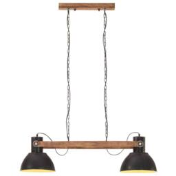 Berkfield Home Industrial Hanging Lamp 25 W Black 109 cm E27 - thumbnail 3