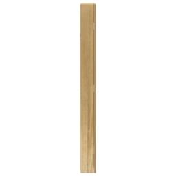 Berkfield Home Mirror Jewellery Cabinet Wall Mounted 37.5x10x106 cm in Light Tan - thumbnail 6