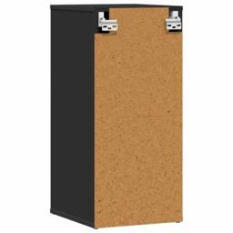 Berkfield Home Shoe Cabinets 2 pcs Black 32x35x70 cm Engineered Wood - Size: 32 x 35 x 70 cm - thumbnail 7