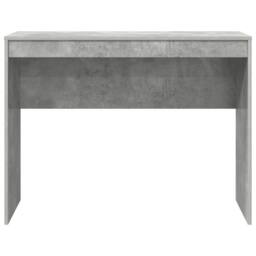 Berkfield Home Writing Desk Concrete grey Particle board with concrete grey finish - thumbnail 5