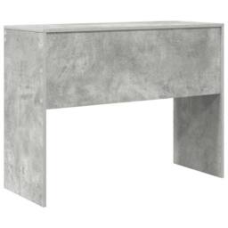 Berkfield Home Writing Desk Concrete grey Particle board with concrete grey finish - thumbnail 7