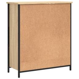 Berkfield Home Sideboard Sonoma Oak 70x30x80 cm Engineered Wood in Light Tan - Size: 70 x 30 x 80 cm - thumbnail 8