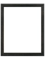Frames & Mirrors 4U Crown Bobbin Wooden Picture Frame 50x40cm in Black - Size: 50x40 cm - thumbnail 1