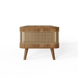 GFW Sorrel Rattan Coffee Table in Brown - thumbnail 4