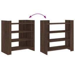 Berkfield Home Sideboard Brown Oak 73.5x35x75 cm Engineered Wood - thumbnail 7