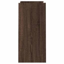 Berkfield Home Sideboard Brown Oak 73.5x35x75 cm Engineered Wood - thumbnail 5
