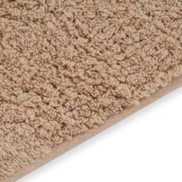 Berkfield Home Bathroom Mat Set 2 Pieces Fabric Beige - thumbnail 4