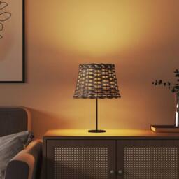 Berkfield Home Lamp Shade Brown √ò20x15 cm Wicker - Size: 20x15 cm - thumbnail 1