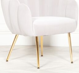 Glasstone Deco Grey Dining / Bedroom Chair - thumbnail 4
