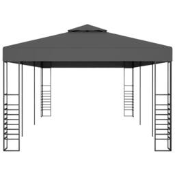 Berkfield Home Gazebo Marquee 3x6 m Anthracite in Dark Grey - thumbnail 1