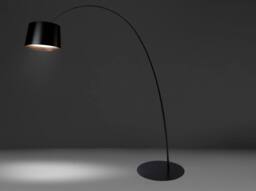 Angel Cerda Adjustable Arc Floor Lamp Matte Black Steel, E14 - thumbnail 5
