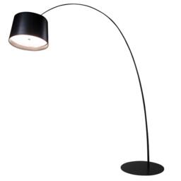 Angel Cerda Adjustable Arc Floor Lamp Matte Black Steel, E14 - thumbnail 2